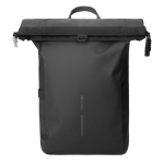 Waterdichte urban anti‑diefstal rugzak met fietsbevestiging 16” kleur zwart vierde weergave