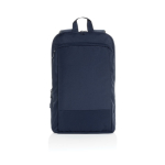 Ultradunne RPET‑rugzak met uitschuifbaar ontwerp 15,6” kleur marineblauw derde weergave