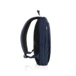 Ultradunne RPET‑rugzak met uitschuifbaar ontwerp 15,6” kleur marineblauw vierde weergave