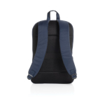 Ultradunne RPET‑rugzak met uitschuifbaar ontwerp 15,6” kleur marineblauw vijfde weergave