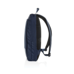 Ultradunne RPET‑rugzak met uitschuifbaar ontwerp 15,6” kleur marineblauw zesde weergave