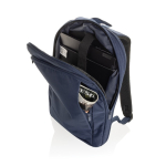 Ultradunne RPET‑rugzak met uitschuifbaar ontwerp 15,6” kleur marineblauw zevende weergave
