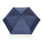 Mini handparaplu van RPET 190T, compact en stevig Ø100 kleur marineblauw tweede weergave