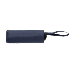 Mini handparaplu van RPET 190T, compact en stevig Ø100 kleur marineblauw vierde weergave