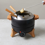 Elektrische fondue met temperatuurregeling, voor 8 personen kleur zwart sfeer weergave 3