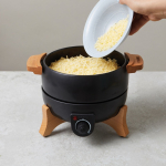 Elektrische fondue met temperatuurregeling, voor 8 personen kleur zwart sfeer weergave 4