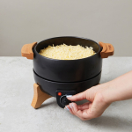 Elektrische fondue met temperatuurregeling, voor 8 personen kleur zwart