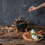Elektrische fondue met temperatuurregeling, voor 8 personen kleur zwart
