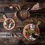 Elektrische fondue met temperatuurregeling, voor 8 personen kleur zwart