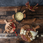 Elektrische fondue met temperatuurregeling, voor 8 personen kleur zwart