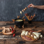 Elektrische fondue met temperatuurregeling, voor 8 personen kleur zwart