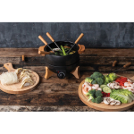 Elektrische fondue met temperatuurregeling, voor 8 personen kleur zwart