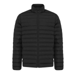 Gewatteerd herenjack gerecycled polyester, casual fit – IQONIQ Maiko kleur zwart