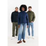 Gewatteerd herenjack gerecycled polyester, casual fit – IQONIQ Maiko kleur zwart