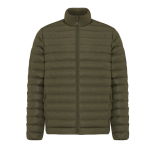 Gewatteerd herenjack gerecycled polyester, casual fit – IQONIQ Maiko kleur khaki
