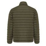 Gewatteerd herenjack gerecycled polyester, casual fit – IQONIQ Maiko kleur khaki tweede weergave