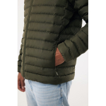Gewatteerd herenjack gerecycled polyester, casual fit – IQONIQ Maiko kleur khaki