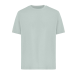 Unisex T‑shirt gerecycled katoen, modern fit 220 g/m² – IQONIQ Nikko kleur olijfgroen