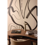 Draadloze eco‑oplader voor bureau met geïntegreerde organizer‑lade kleur zwart sfeer weergave 4