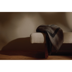 Elegante deken van gerecycled polyester, zacht en warm 260 g/m² kleur grijs sfeer weergave 3