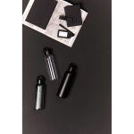 Thermosfles van gerecycled RVS met minimalistisch handvat 600 ml kleur zwart sfeer weergave 3