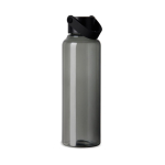 RPET-fles met minimalistisch design, stalen dop en handvat 550 ml kleur zwart derde weergave