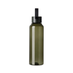 RPET-fles met minimalistisch design, stalen dop en handvat 550 ml kleur groen tweede weergave