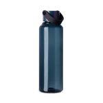 RPET-fles met minimalistisch design, stalen dop en handvat 550 ml kleur marineblauw derde weergave