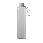 RPET-fles met modern en functioneel design, lekvrije dop 550 ml kleur doorzichtig