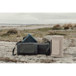 Picknickdeken van gerecycled polyester met waterdichte fleecevoering kleur zwart sfeer weergave 3