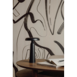 Tafellamp van gerecycled materiaal met warm en wit licht, touch-dimmer kleur zwart sfeer weergave 3