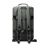 Weekendrugzak van gerecycled polyester met dubbele draaglussen 35 L kleur groen derde weergave