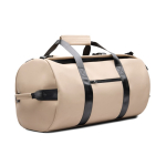 Weekendrugzak van gerecycled polyester met dubbele draaglussen 35 L kleur ivoor tweede weergave
