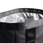 Thermotas van gerecycled polyester met oprolbaar design 25 L kleur zwart derde weergave
