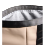 Thermotas van gerecycled polyester met oprolbaar design 25 L kleur ivoor derde weergave