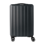Harde trolley met 8 zwenkwielen en personaliseerbaar label kleur zwart eerste weergave