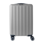 Harde trolley met 8 zwenkwielen en personaliseerbaar label kleur grijs eerste weergave