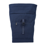 Rolltop rugzak van gerecycled polykatoen voor laptop 15'' zesde weergave