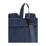 Rolltop rugzak van gerecycled polykatoen voor laptop 15'' zevende weergave