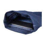 Rolltop rugzak van gerecycled polykatoen voor laptop 15'' negende weergave