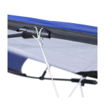 Polyester vlieger 160cm breed met twee plastic handgrepen elfde weergave