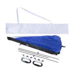 Polyester vlieger 160cm breed met twee plastic handgrepen derde weergave