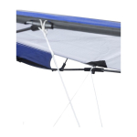 Polyester vlieger 160cm breed met twee plastic handgrepen negende weergave