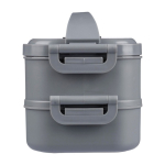 Gerecycled PP lunchbox met luchtdicht deksel 800ml tweede weergave
