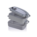 Gerecycled PP lunchbox met luchtdicht deksel 800ml vierde weergave