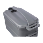 Gerecycled PP lunchbox met luchtdicht deksel 800ml achtste weergave