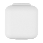 Pillendoosje van plastic met 5 aparte vakjes kleur wit eerste weergave