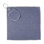 RPET-handdoek speciaal voor golf met zakje voor de bal kleur ultramarijn blauw eerste weergave