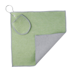 RPET-handdoek speciaal voor golf met zakje voor de bal derde weergave
