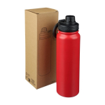 Dubbelwandige RVS drinkfles met dop die als telefoonhouder dient 800ml elfde weergave